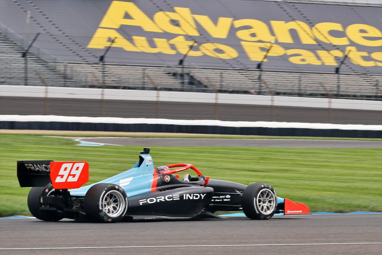 Ernie Francis Jr. - INDY NXT By Firestone Grand Prix - By: Lisa Hurley -- Photo by: Lisa Hurley